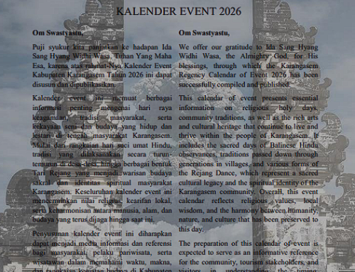 KARANGASEM CALENDAR OF EVENT 2026
